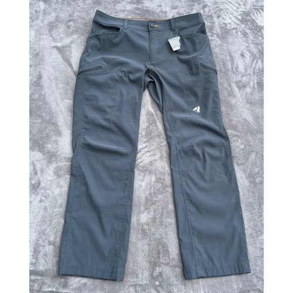 Eddie Bauer Pants Mens 38x32 Gray First Ascent Guide Pro Pants UPF Outdoor NWT - Picture 1 of 9